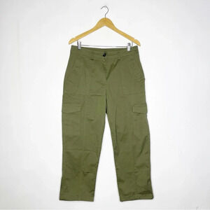 Jason Wu Green Cargo Straight Pants Women's Size Medium